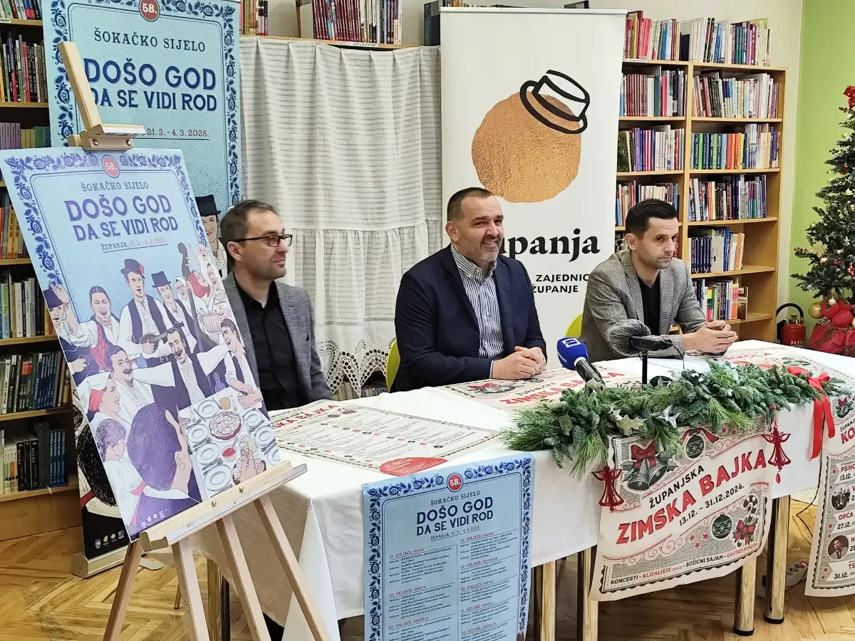 Predstavljena „Županjska zimska bajka” i 58. Šokačko sijelo